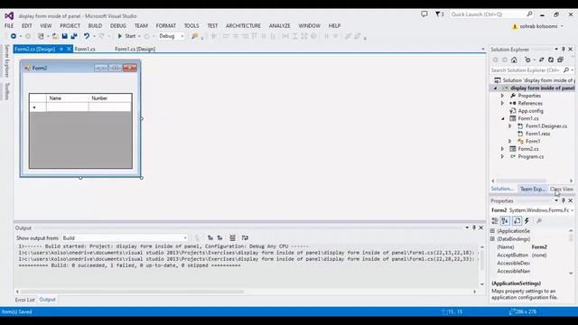 Display Form Inside of Panel C# | Show Form Inside Another Form смотреть онлайн