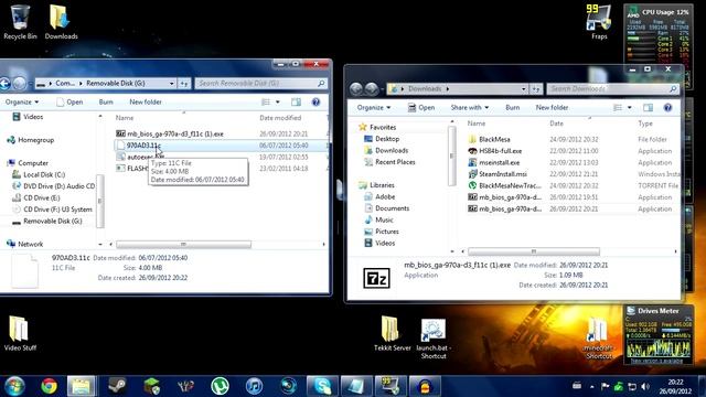 (Gigabyte GA-970A-D3 motherboard) How to Update your BIOS смотреть онлайн