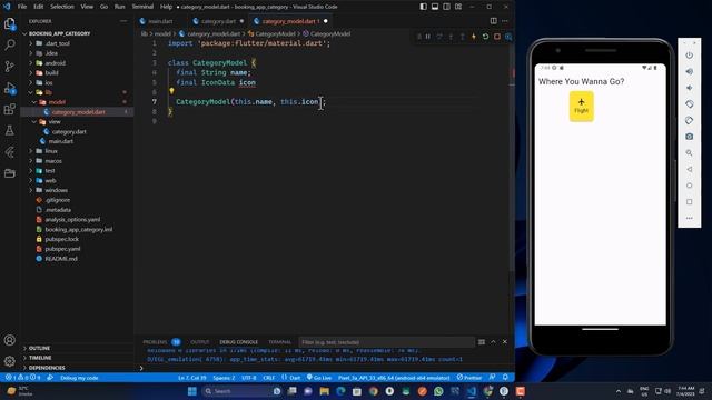 Flutter Category View - Building a Booking App | Flutter Horizontal Scroll | Flutter Category Card смотреть онлайн