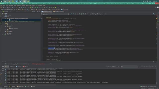 Android saved instance state, sliders and error handling смотреть онлайн