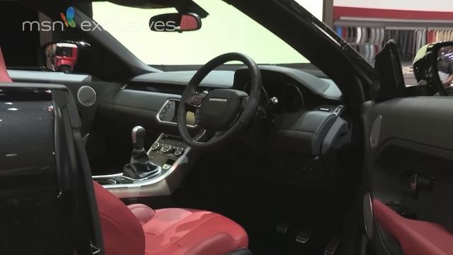 Range Rover Evoque convertible at Geneva Motor Show 2012 смотреть онлайн