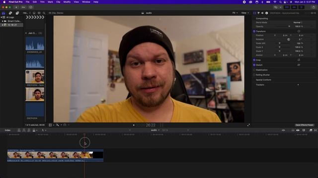 Automatically Sync Your Audio and Video in Final Cut Pro X смотреть онлайн
