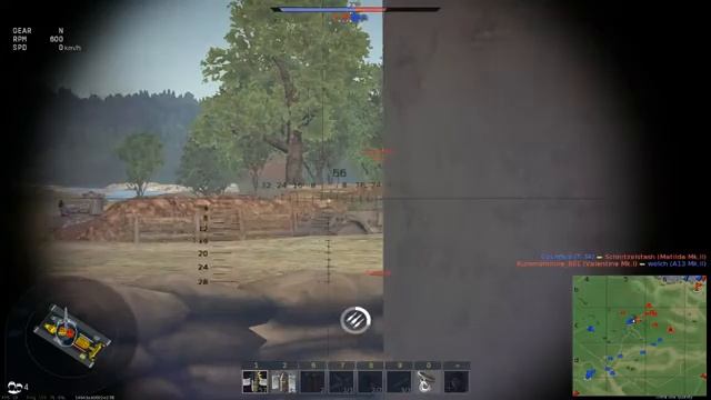 War Thunder #8 Tanks Gameplay - T-34 1941 смотреть онлайн