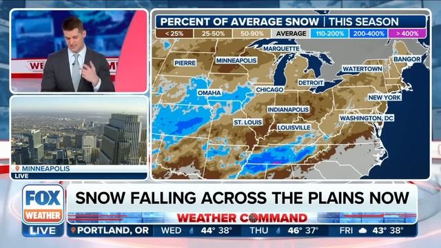 Great Lakes, Northeast Brace For More Snow On Heels Of Nor'easter смотреть онлайн