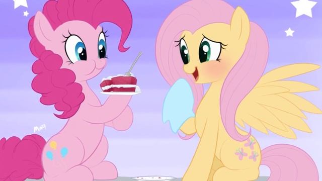 (MLP FiM) Fluttershy X Pinkie Pie (PinkieShy)