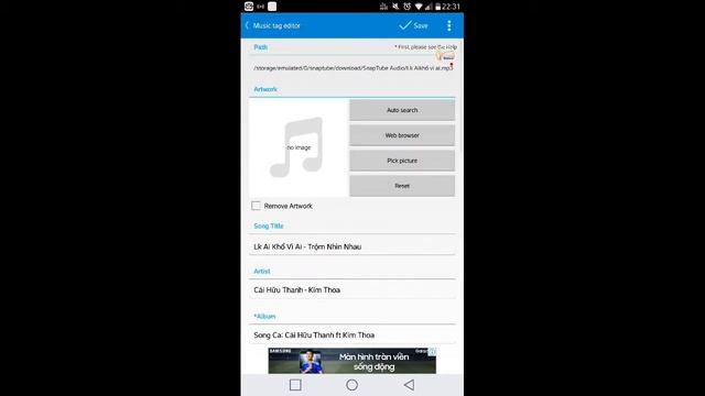 [Thủ Thuật] Thêm Ảnh Vào Nhạc bằng Star Music Tag Editor trên Android смотреть онлайн