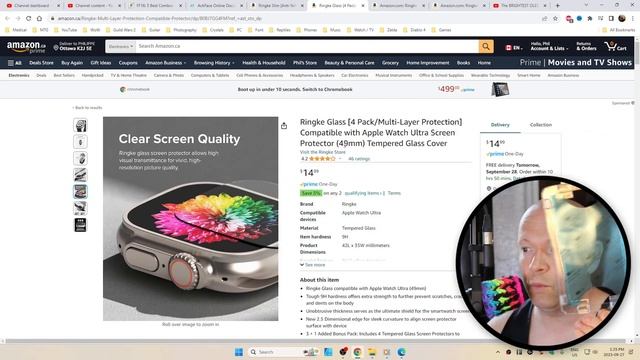 Apple Watch Ultra 2 ● Ringke Case Amazon Review смотреть онлайн
