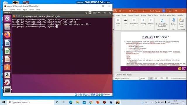 Install FTP Server & FTP Client Linux Ubuntu