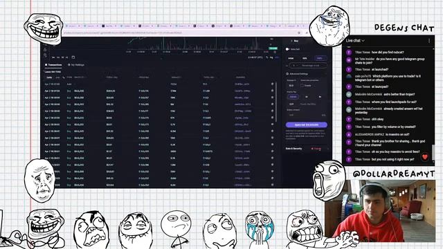 10 to 1000 SOL Challenge Day 5 | Solana meme coin hunt смотреть онлайн