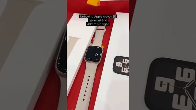 Unboxing Apple watch Se 40mm Starlight смотреть онлайн