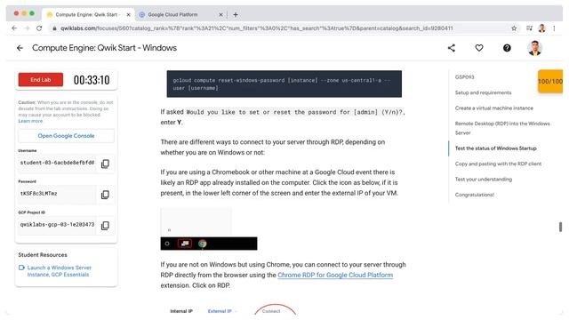 Compute Engine: Qwik Start - Windows смотреть онлайн