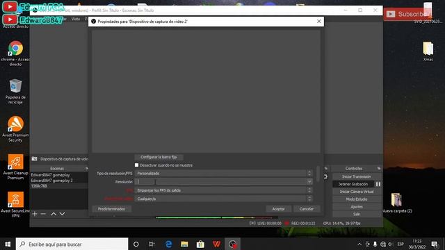 La cámara no se ve en OBS, Solución смотреть онлайн