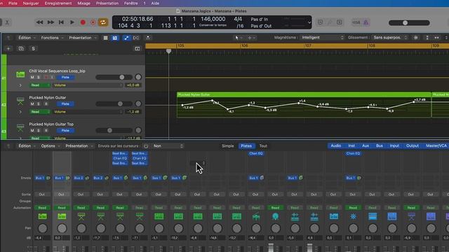 Tutoriel Logic Pro 10.7.8 (Français): Apple modifie le comportement des automations. смотреть онлайн