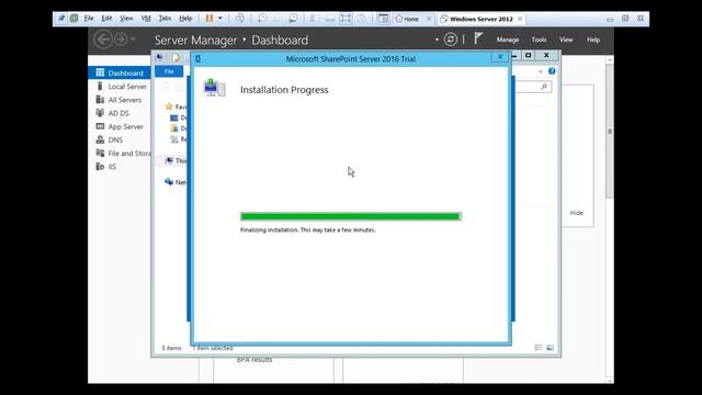 Como instalar Sharepoint 2016 en windows server 2012 R2 смотреть онлайн