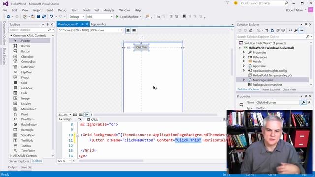 UWP-002 - Creating your First Universal Windows Platform App смотреть онлайн