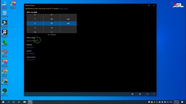 How to set an alarm in windows 10 | Windows 10 Alarm Clock | Set alarms in Windows10 | Sinhala | 10 смотреть онлайн