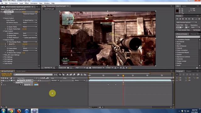 (voice)TUTORIAL: Adobe After Effects CS5.5 best Twixtor & Color Correction [HD] смотреть онлайн