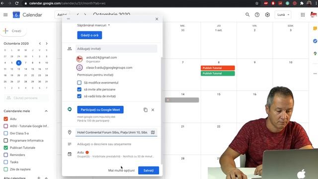 Tutorial Google Calendar - pas cu pas pentru incepatori смотреть онлайн
