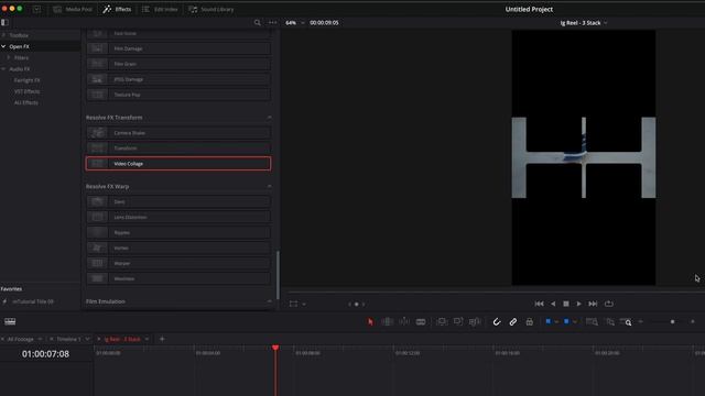 the QUICKEST & EASIEST way to make vertical stacks in DaVinci Resolve смотреть онлайн
