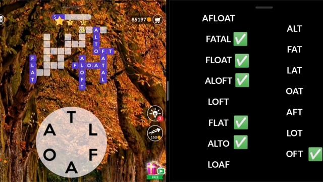 Wordscapes Daily Puzzle - October 19, 2021 смотреть онлайн