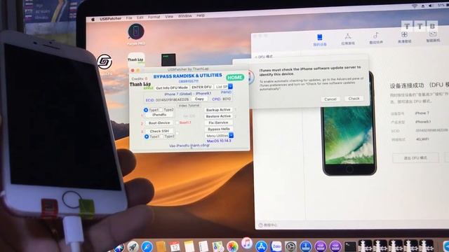 Bypass iOS 15 Hello Screen | without jailbreak | no battery drain | #vienthyhG смотреть онлайн