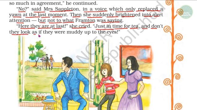 Class 8 English Chapter 7 | The Open Window (Part-2) | It So Happened | смотреть онлайн