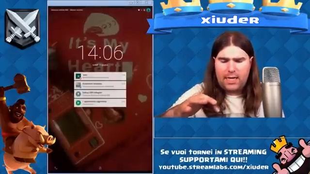 XIUDER LIVE! ➽ NUOVE AMICHEVOLI 2V2 CLASH ROYALE!! + CREAZIONE CLAN "I SUINI DI XIUD" !!! смотреть онлайн