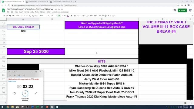 The Dynasty Vault Multi Sport Volume III 11 Box Case Break #4 Sports Cards смотреть онлайн