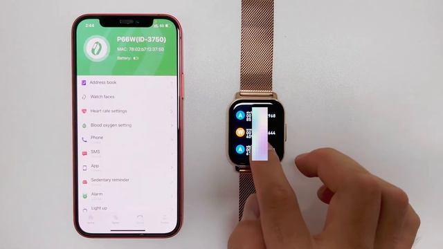 Niuffit Smartwatch P66 Pair with IOS Bluetooth/Connect APP "Gloryfit" Tutorial смотреть онлайн