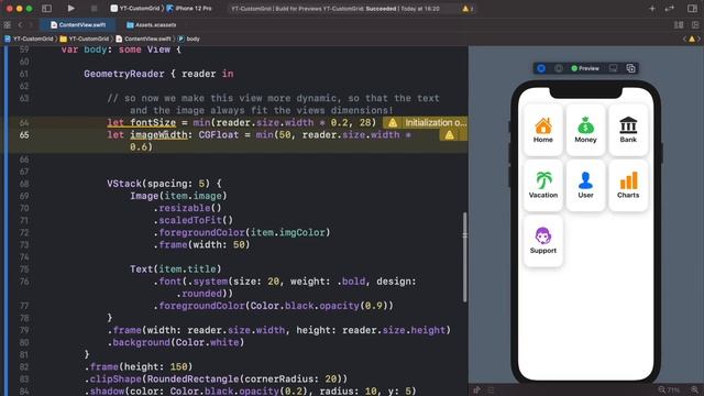 SwiftUI Grid Tutorial: How to MASTER SwiftUI Grid View (SwiftUI 2.0 Tutorial) смотреть онлайн