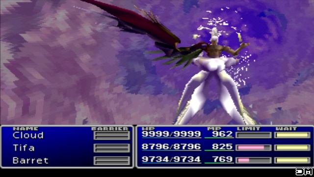 Final Fantasy VII Defeat Sephiroth The Final Boss & THE END 4k UHD 2160p