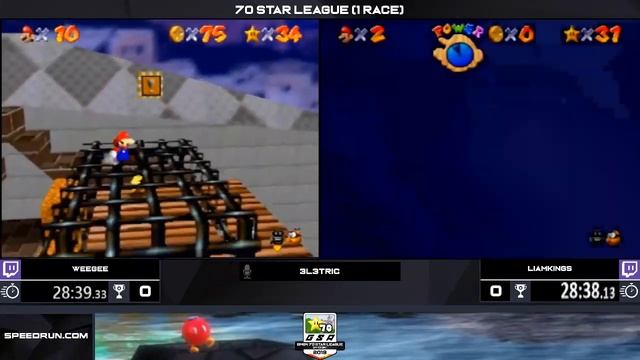 Weegee vs LiamKings | Regular Season | GSA SM64 70 Star League D1 Season 1 смотреть онлайн
