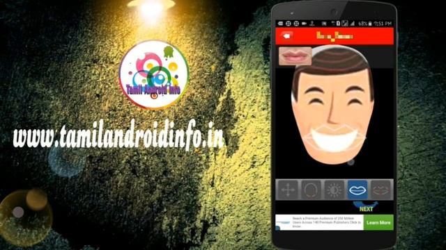 How to change your face in video on android |Tamilandroidinfo смотреть онлайн