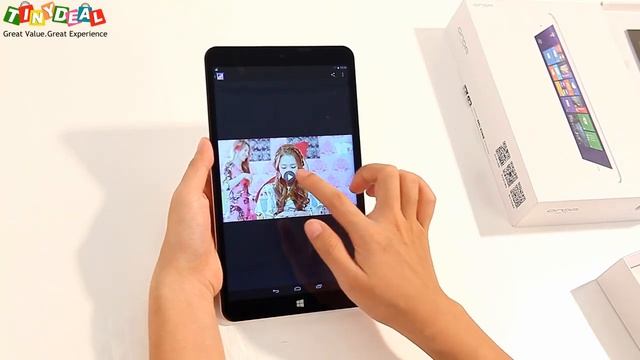 ONDA V891 tablet 8.9" IPS Windows 10 Android 4.4 Dual Boot Tablet unboxing hands on review смотреть онлайн