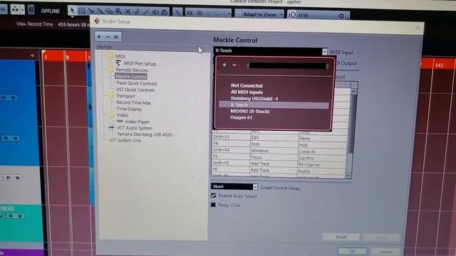 Behringer xtouch setup in cubase смотреть онлайн