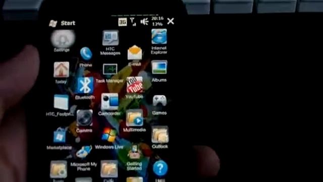 Windows Mobile: 5 Row Start Menu Mod смотреть онлайн