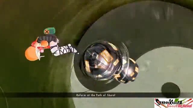 SENRAN KAGURA Burst Re:Newal - Naraku's badass slow-mo ending смотреть онлайн