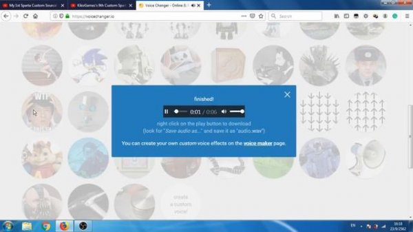 Klasky Csupo in all Voice Changer.io effects