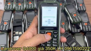 Món Hời : Landrover Q4000 Pin sài 3-7 ngày Giá chỉ 350k Cùng xem có gì bật 4K lên anh em