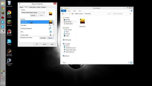 Minecraft Mouse Cursor Pack | How To | Change your Mouse Cursor! смотреть онлайн