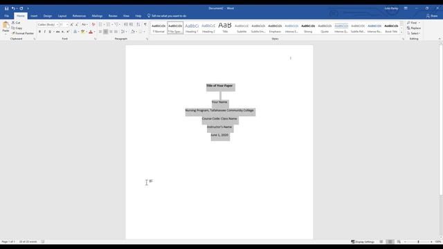 Formatting a 7th ed. APA Student Paper смотреть онлайн