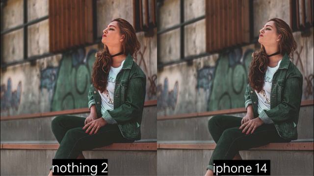 nothing phone 2 Vs iphone 14 camera test смотреть онлайн