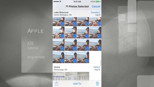 How to mass delete all pictures / photos from Camera Roll iPhone iPad iPod iOS 9 смотреть онлайн