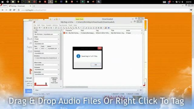 How to tag mp3 files with your details and image смотреть онлайн