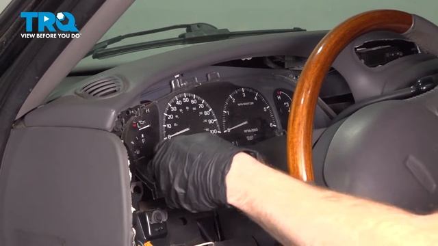 How To Replace Instrument Cluster Lens 1998-2002 Lincoln Navigator