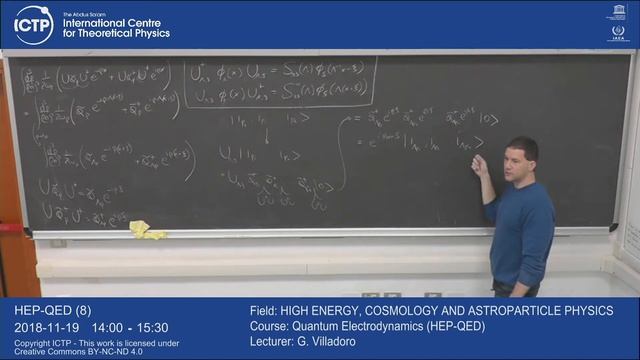 Quantum Electrodynamics (HEP-QED) 8 of 22 смотреть онлайн