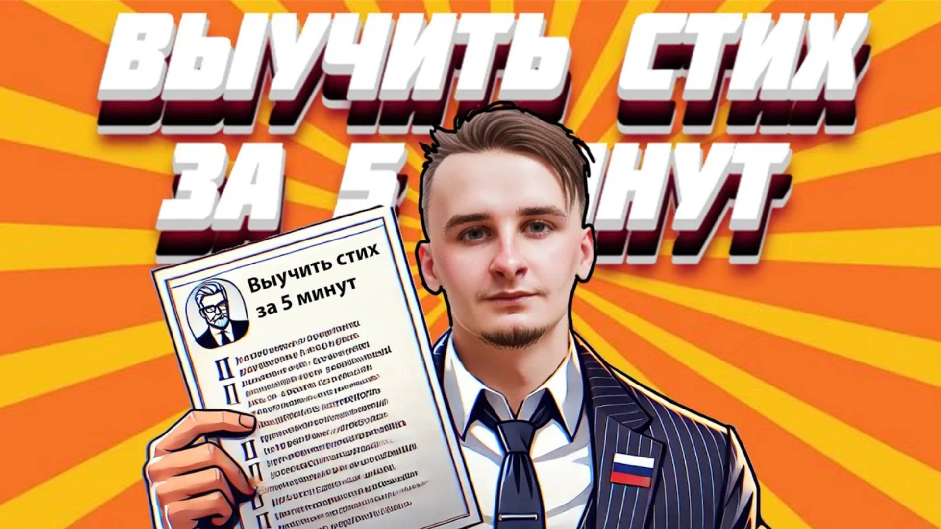 Как быстро выучить стих за 5 минуты | Легко запомнить стихотворение смотреть онлайн