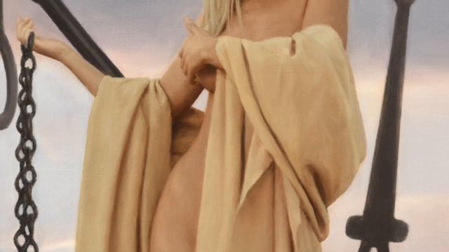 Detail Of Painting  Oil On Canvas  Guennadi Ulibin Artworks