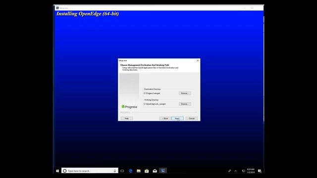 Installing OpenEdge v11.7 x64 for use with OspreyHost/OspreyPOS смотреть онлайн