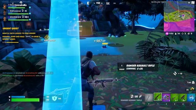 Playing Fortnite on MacBook Pro M1 PRO CHIP смотреть онлайн